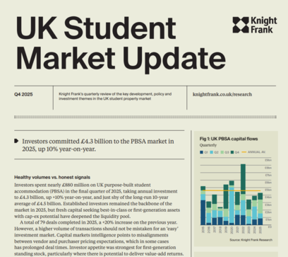 Knight Frank: UK Student Market Update Q4 2025